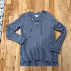 Liz Claiborne Gray Sweater